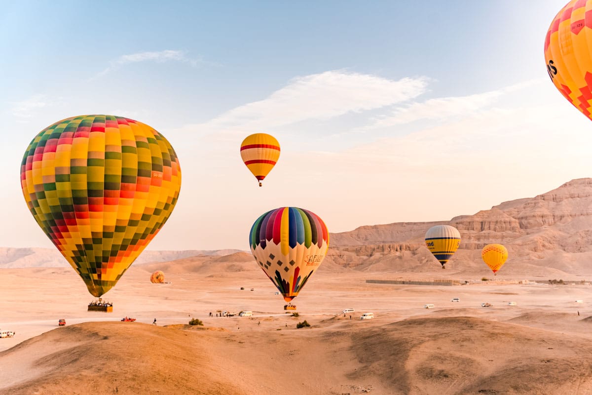 Hot Air Balloon in Luxor Day Tour