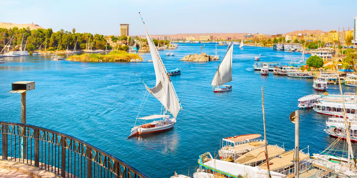 Felucca ride in Aswan