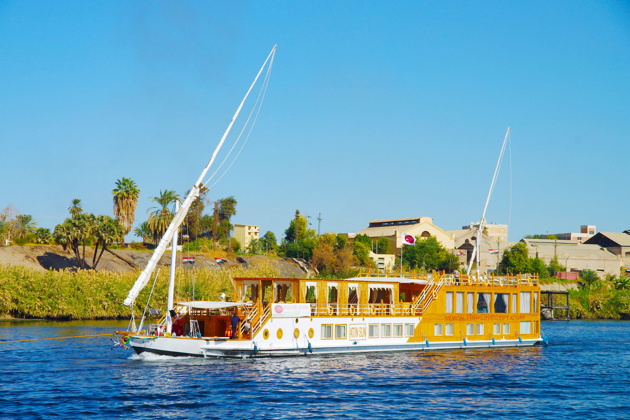 Best Nile Dahabiya boats