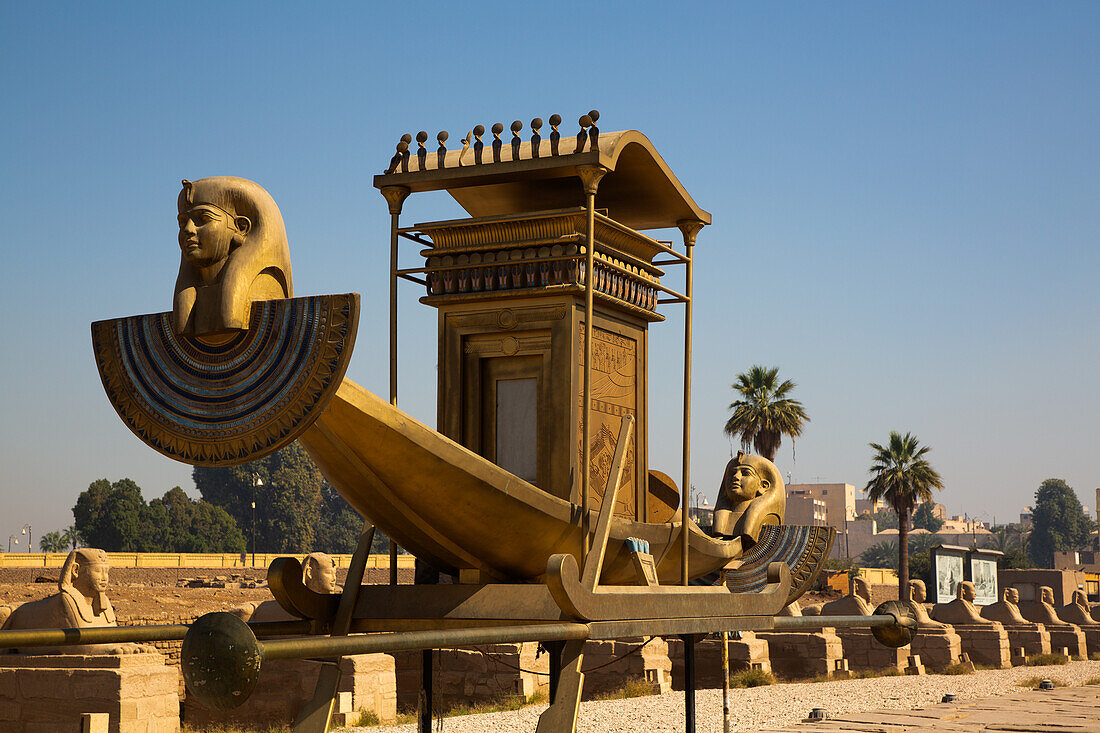 The ancient sites in luxor egypt